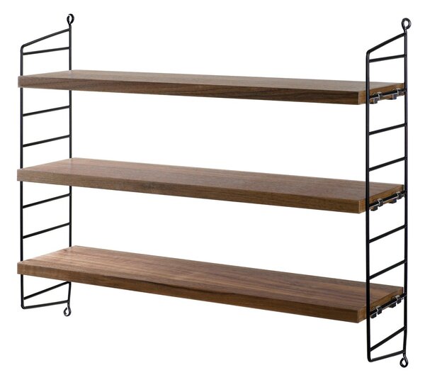 String String Shelf Pocket walnut-black walnut-black