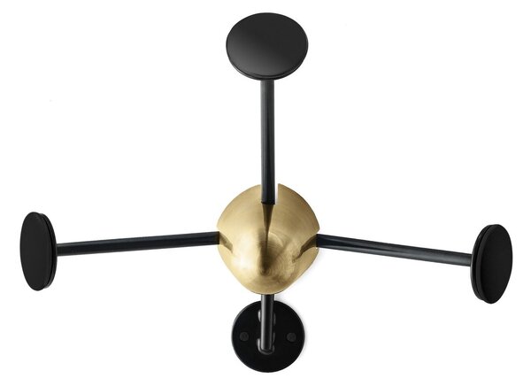 GUBI Matégot coatrack black-brass