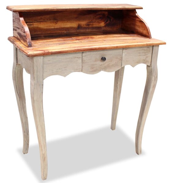 Writing Desk Solid Mahogany Wood 80x40x92 cm