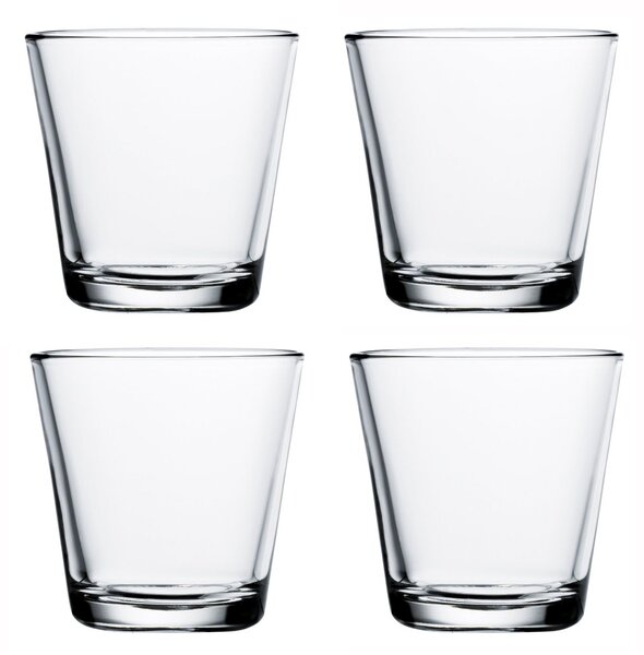 Iittala Kartio glass 4-pack clear