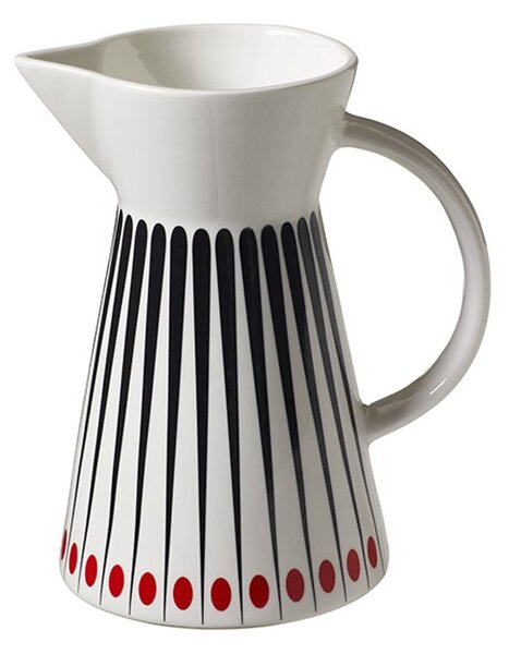 Superliving Amanda jug white-tomato (red)