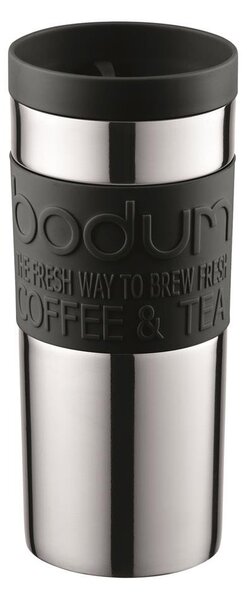 Bodum Bodum Travel Mug chrome small black