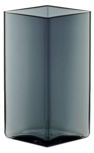 Iittala Ruutu vase 11.5x18 cm grey