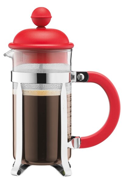 Bodum Caffettiera coffee press red 3 cups