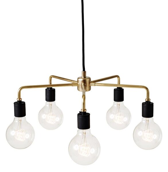 Audo Copenhagen Leonard chandelier brass