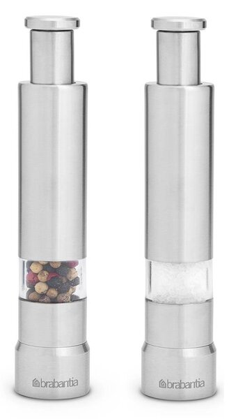 Brabantia Brabantia salt and pepper crusher set matte steel