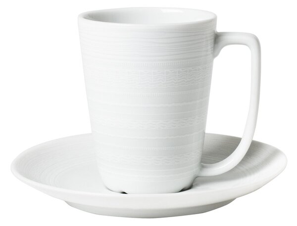 Wik & Walsøe Whitewood cup and saucer 20 cl