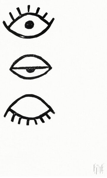 Fine Little Day Eye Eye poster 50x70 cm