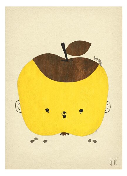 Fine Little Day Apple Papple poster 50x70 cm