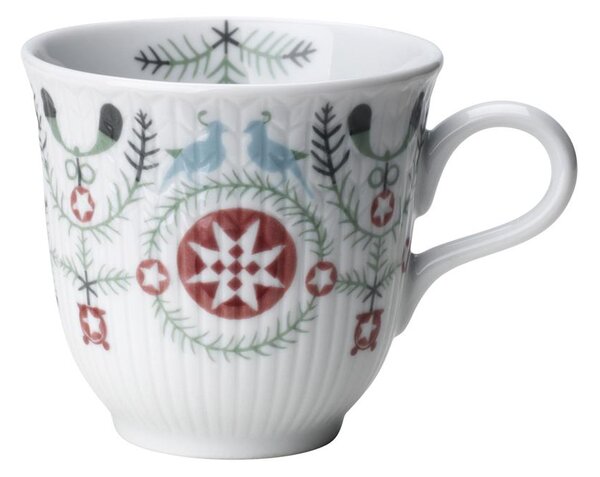 Rörstrand Swedish Grace Winter mulled wine mug 10 cl white