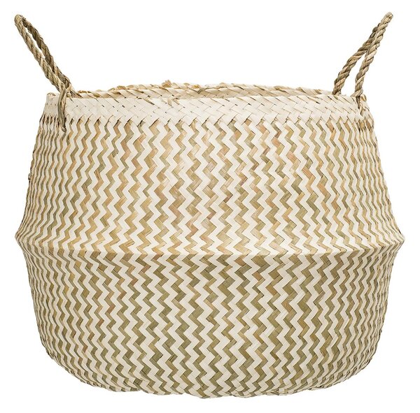 Bloomingville Bloomingville storage basket seagrass Ø 42 cm