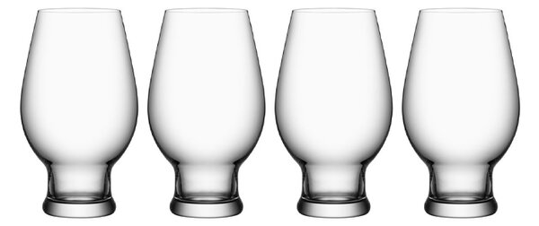 Orrefors Beer IPA beer glass 4-pack 47 cl