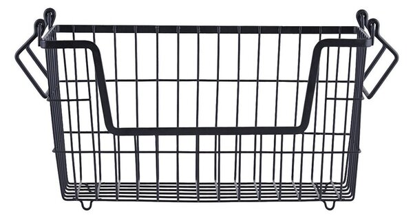 House Doctor TAW storage basket small matte black