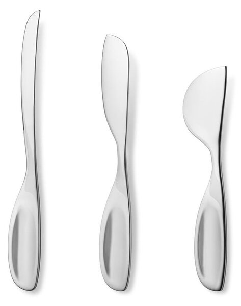 Georg Jensen Alfredo cheese knife set 3-pack