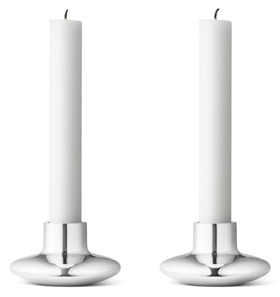 Georg Jensen HK candleholder 2-pack 4.2 cm