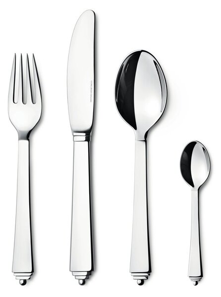 Georg Jensen Pyramid cutlery set 4 pcs