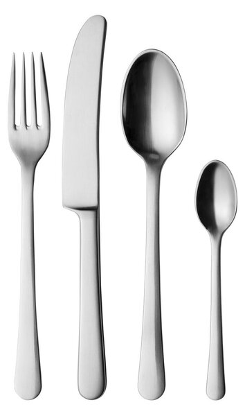 Georg Jensen Copenhagen matt cutlery set 16 pcs