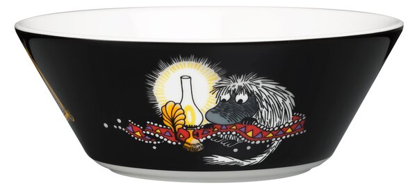 Arabia Ancestor Moomin bowl black