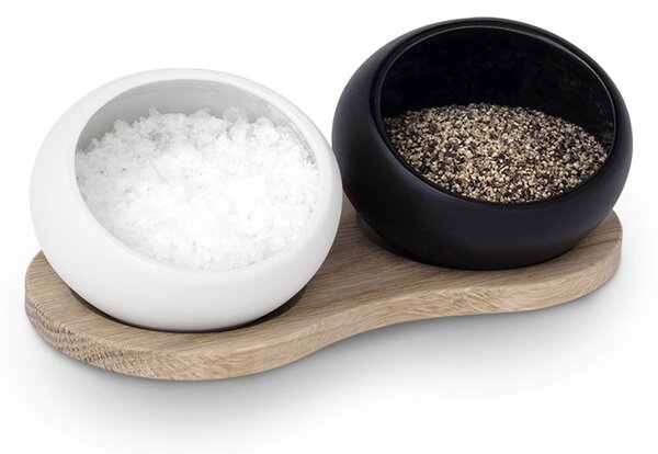 Rosendahl Grand Cru salt- och pepper cellar black-white