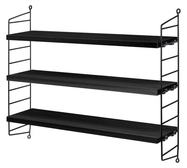 String String shelf Pocket black stained ash black stained ash