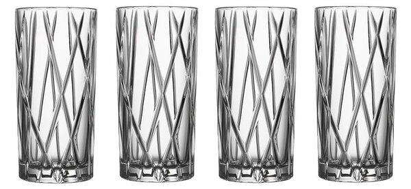 Orrefors City High Ball glass 4-pack 35 cl