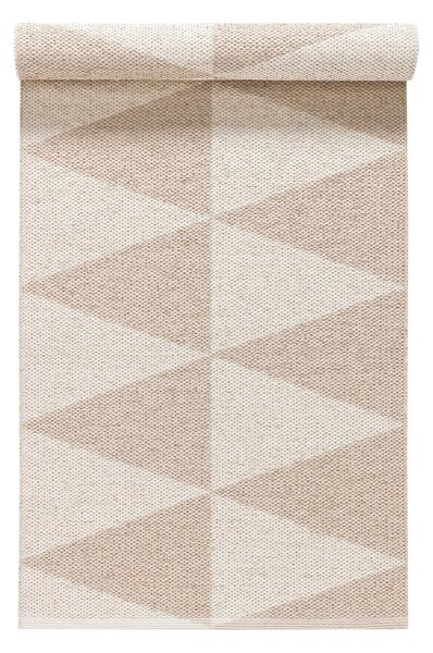 Scandi Living Rime rug nude 70x200 cm