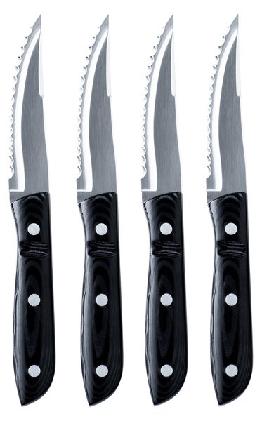 Gense Old Farmer XL Micarta meat knife 4-pack