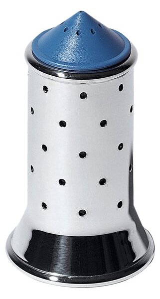 Alessi Alessi salt shaker blue-stainless steel