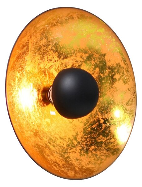 By Rydéns Captain wall lamp black-gold