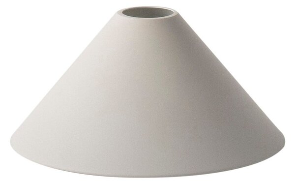 Ferm LIVING Collect lamp shade Cone light grey