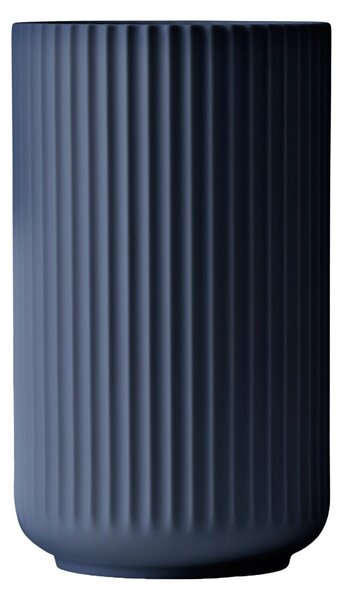 Lyngby Porcelæn Lyngby vase midnight blue matte 25 cm