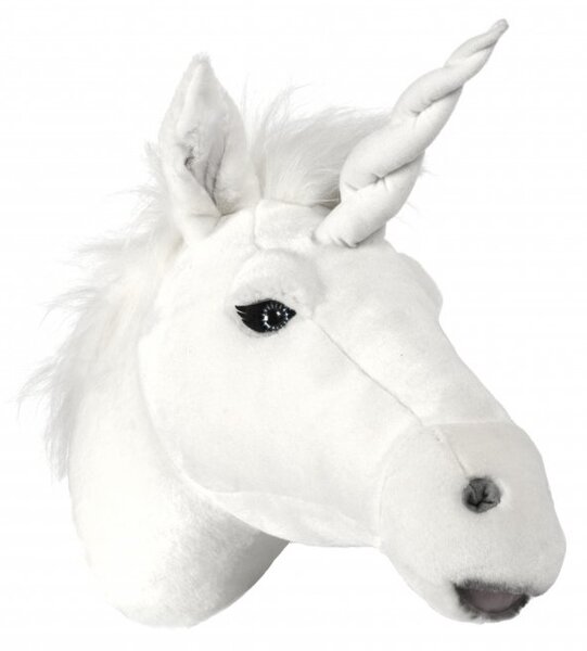 Brigbys Stuffed Unicorn head for wall unicorn