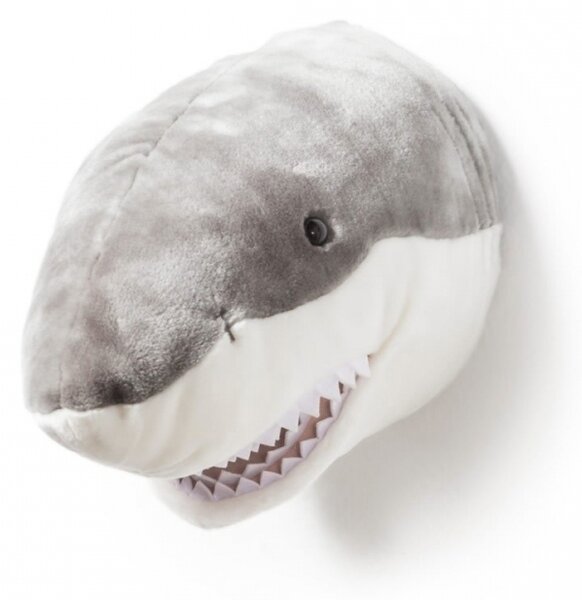 Brigbys Stuffed shark head for wall shark