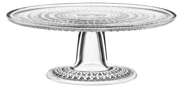 Iittala Kastehelm cake stand small clear