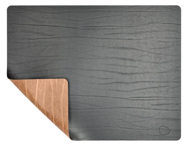 LIND DNA Buffalo placemat reversible square 1 pcs black-nature