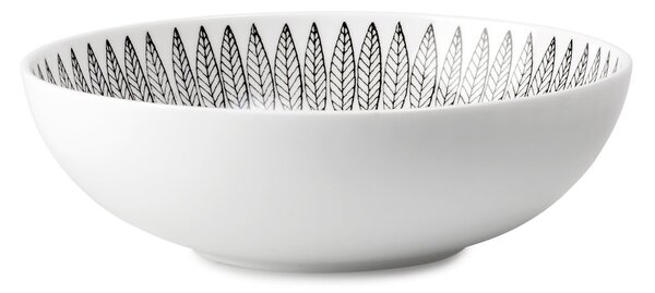 Gustavsbergs Porslinsfabrik Black Salix bowl 17 cm black