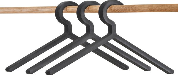 Woud Illusion hanger, 3-pack black