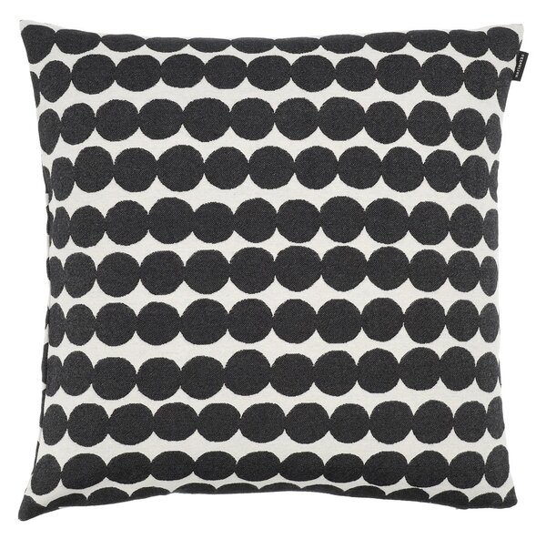 Marimekko Räsymatto cushion cover 50x50 cm White-black