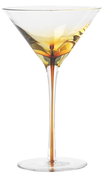 Broste Copenhagen Amber martini glass 20 cl