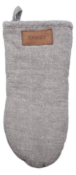 ERNST Ernst oven glove 16x30cm grey