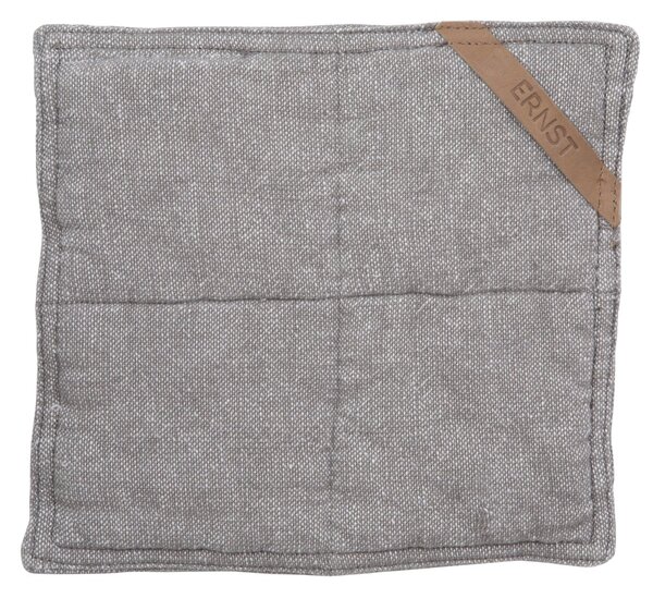 ERNST Ernst oven mitt 25x25cm grey