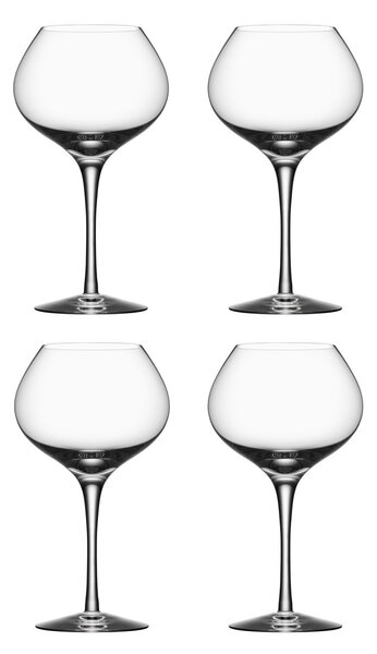 Orrefors More Mature red wine glass 4-pack 48 cl