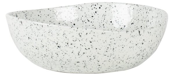 Olsson & Jensen Poppi soup and pasta bowl white-black