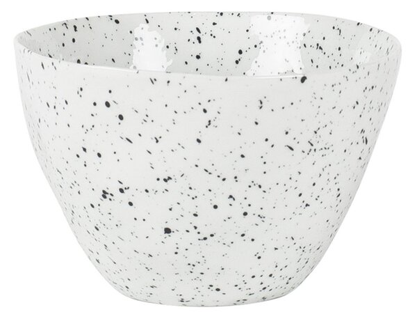 Olsson & Jensen Poppi bowl white-black