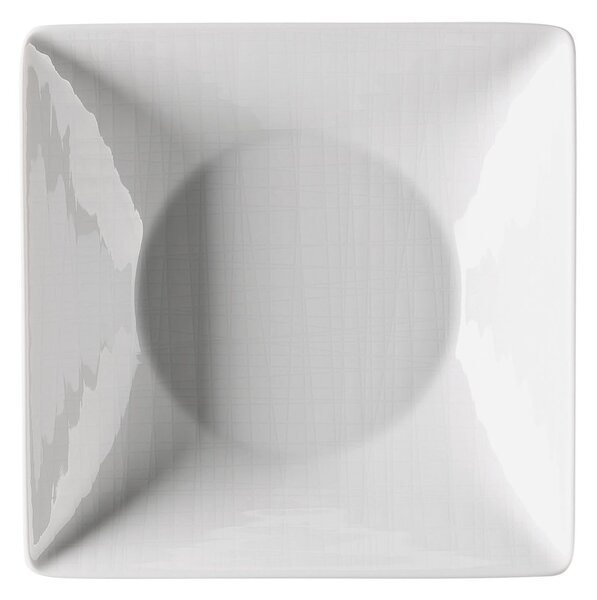 Rosenthal Mesh square deep plate 20 cm white