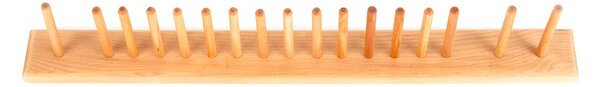 Iris Hantverk Knopplist hook rack oiled maple wood