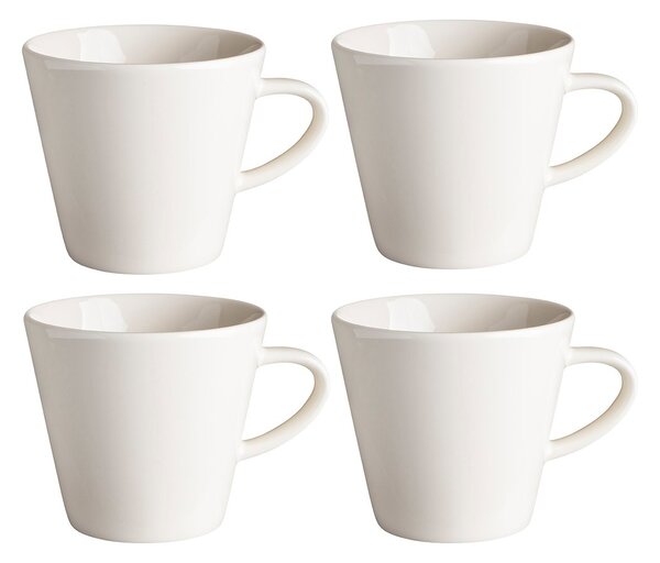 Scandi Living Kalk mug 30 cl 4-pack white