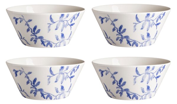 Scandi Living Havspil bowl 60 cl 4-pack blue-white