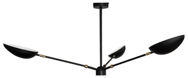 Watt & Veke Spoon ceiling pendant lamp matte black brass