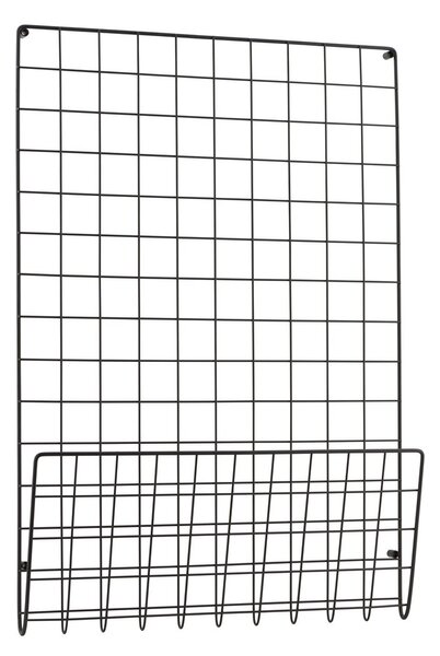 House Doctor Mesh pin board Black